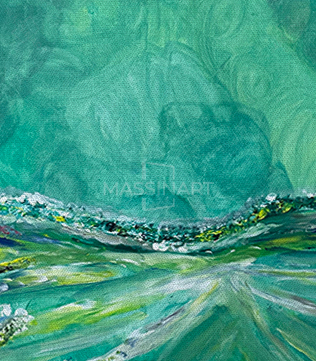 La forêt enchantée - signé par l'artiste Safae El OHB